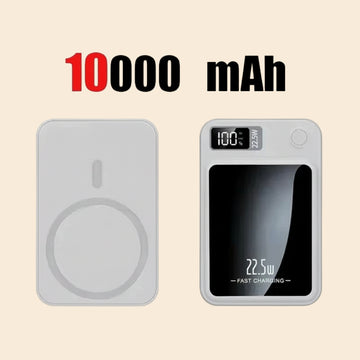 10000Mah Power Bank Magnetic Wireless 22.5W Ultra Capacity Super Fast Charging Magnetic Power Bank for Iphone15 Huawei Samsung