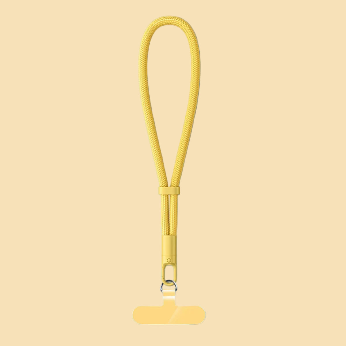 Universal Adjustable Mobile Phone Lanyard Short Wrist Strap with Self-Locking Anti-Drop Design Durable Polyester Phone Strap