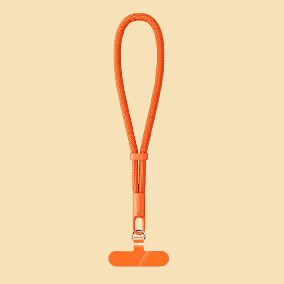 Universal Adjustable Mobile Phone Lanyard Short Wrist Strap with Self-Locking Anti-Drop Design Durable Polyester Phone Strap