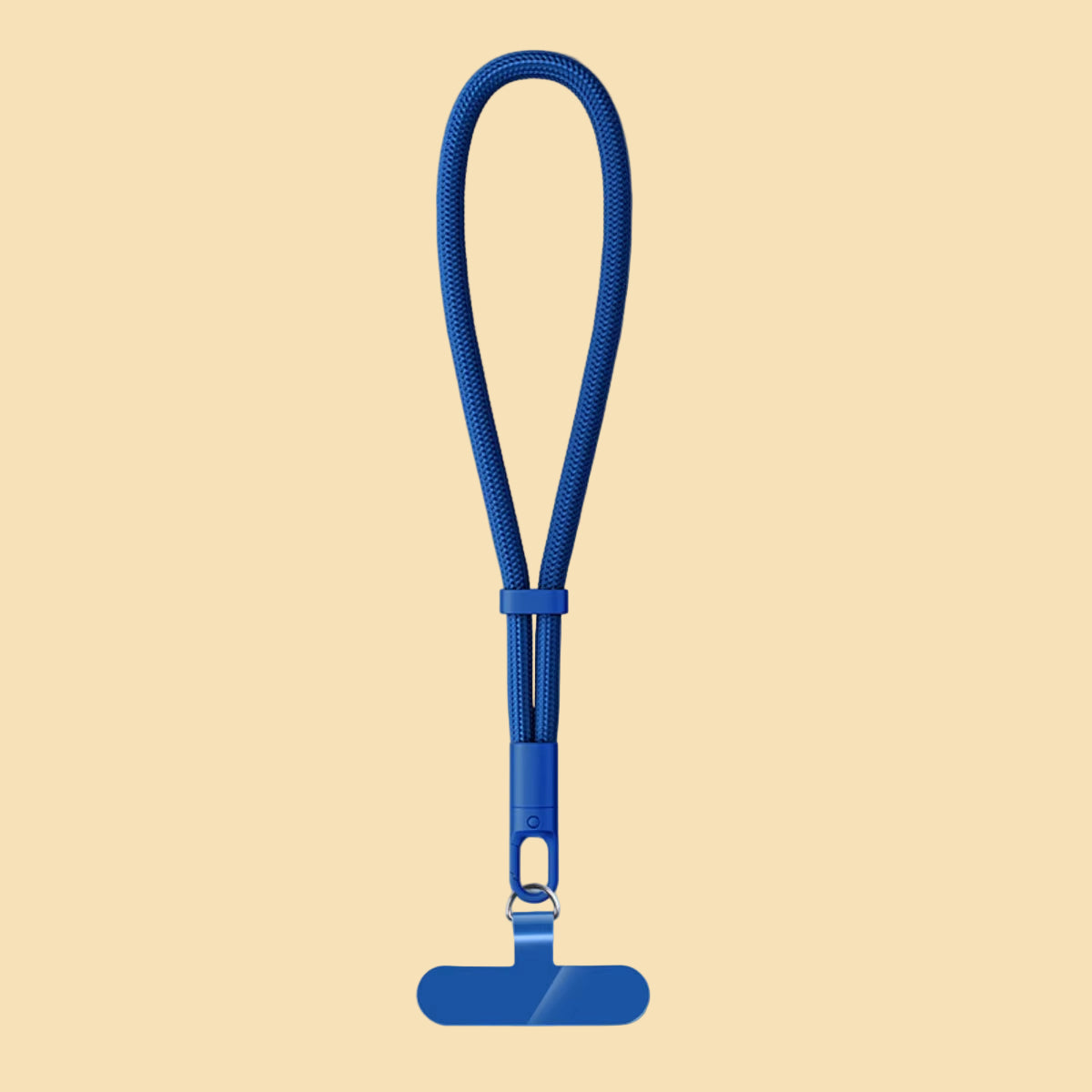 Universal Adjustable Mobile Phone Lanyard Short Wrist Strap with Self-Locking Anti-Drop Design Durable Polyester Phone Strap