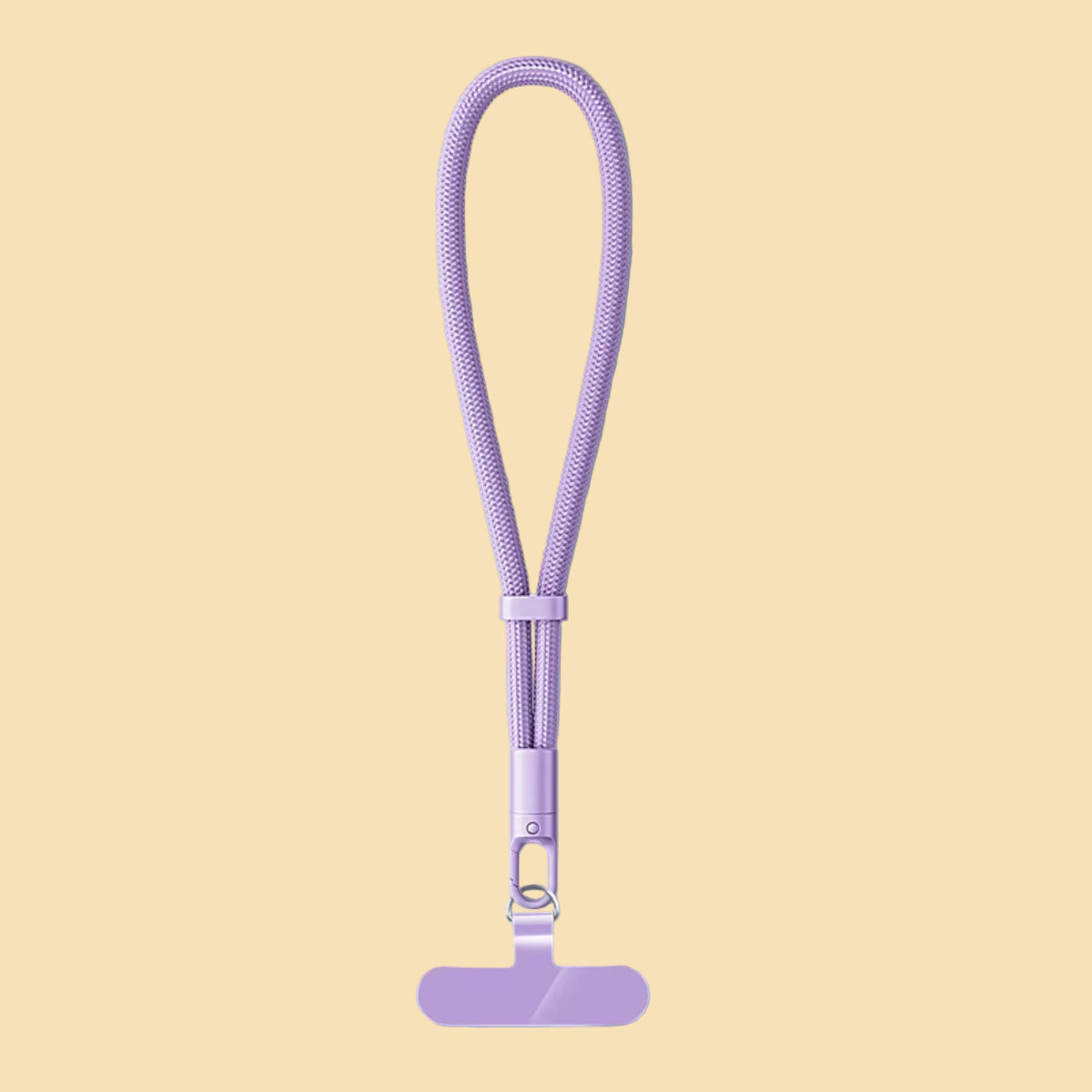 Universal Adjustable Mobile Phone Lanyard Short Wrist Strap with Self-Locking Anti-Drop Design Durable Polyester Phone Strap