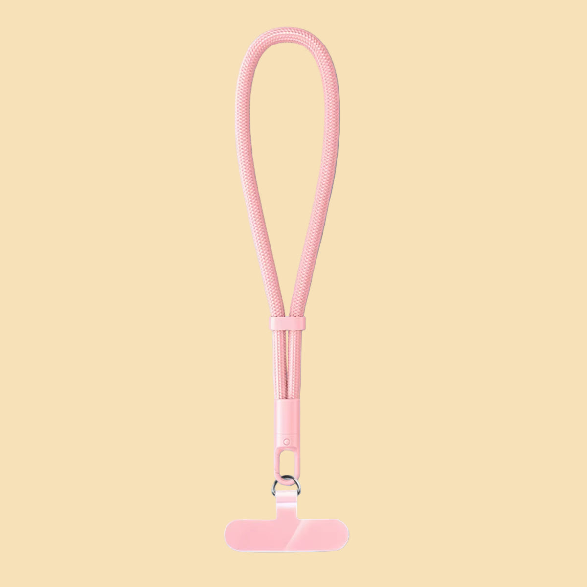 Universal Adjustable Mobile Phone Lanyard Short Wrist Strap with Self-Locking Anti-Drop Design Durable Polyester Phone Strap